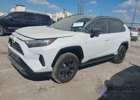 2025 Toyota Rav4 Hybrid Xse z USA, uszkodzony, nr VIN 4T3E6RFV9SU185529